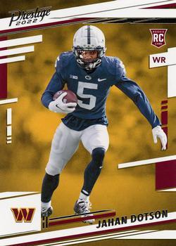 #315 Jahan Dotson - Washington Commanders - 2022 Panini Prestige Football