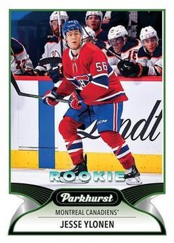 #315 Jesse Ylonen - Montreal Canadiens - 2021-22 Parkhurst Hockey