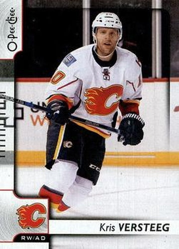 #315 Kris Versteeg - Calgary Flames - 2017-18 O-Pee-Chee Hockey