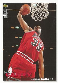#315 Jason Caffey - Chicago Bulls - 1995-96 Collector's Choice Basketball