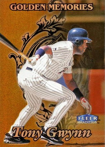 #315 Tony Gwynn - San Diego Padres - 1998 Fleer Tradition Baseball