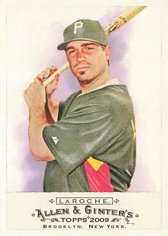 #315 Andy LaRoche - Pittsburgh Pirates - 2009 Topps Allen & Ginter Baseball