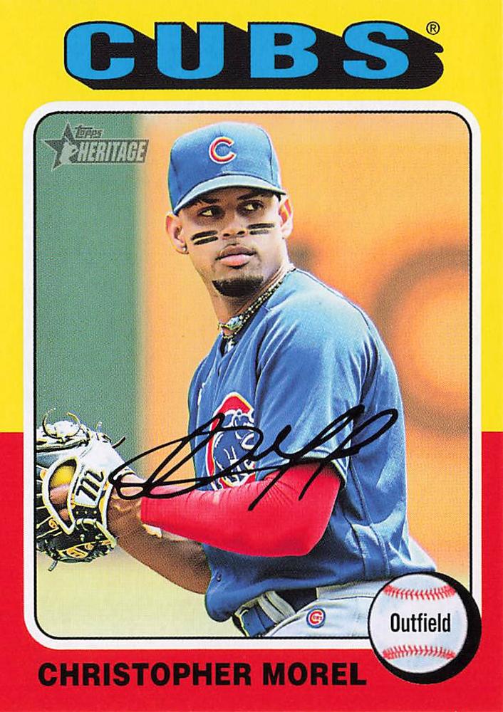 #316 Christopher Morel - Chicago Cubs - 2024 Topps Heritage Baseball