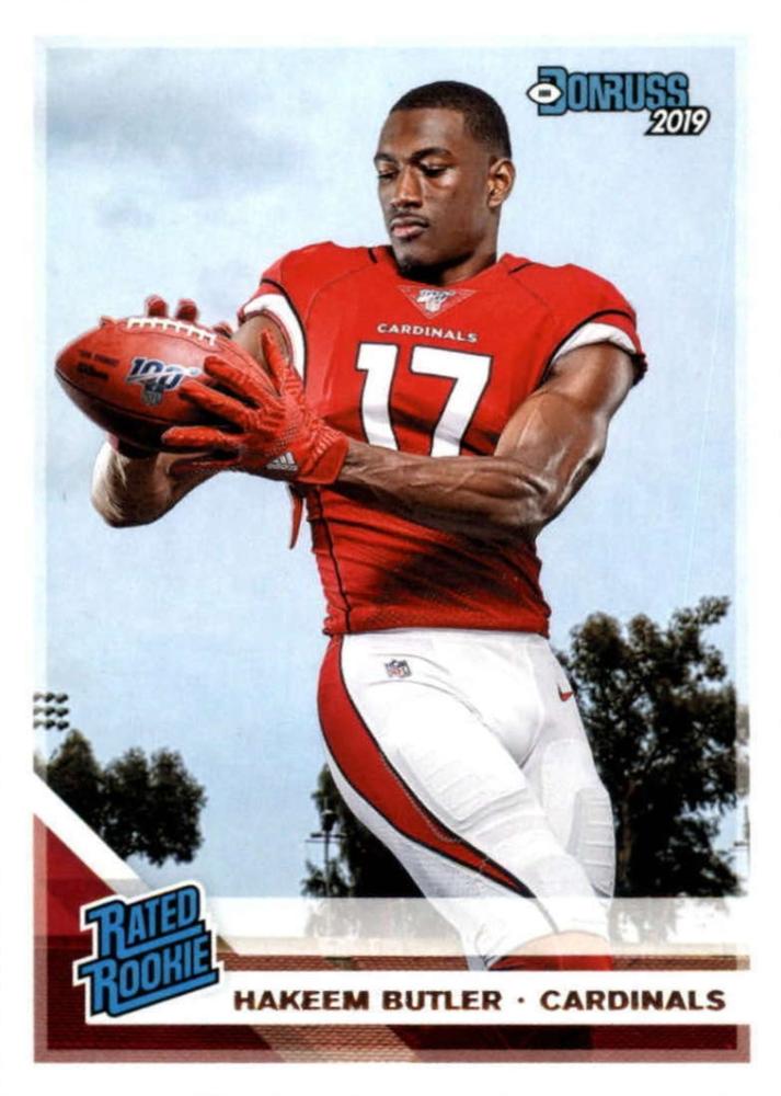 #316 Hakeem Butler - Arizona Cardinals - 2019 Donruss Football