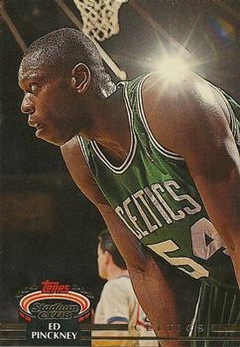 #316 Ed Pinckney - Boston Celtics - 1992-93 Stadium Club Basketball
