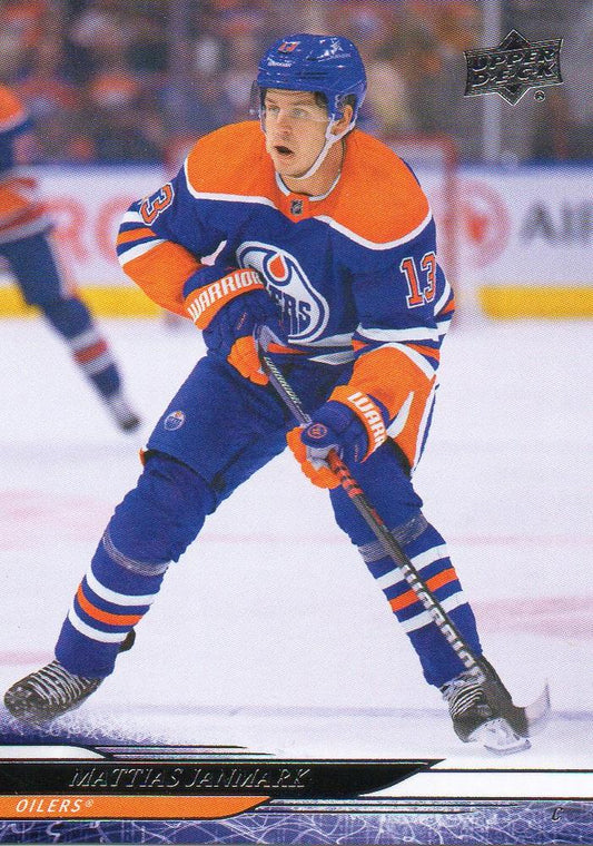 #316 Mattias Janmark - Edmonton Oilers - 2024-25 Upper Deck Hockey