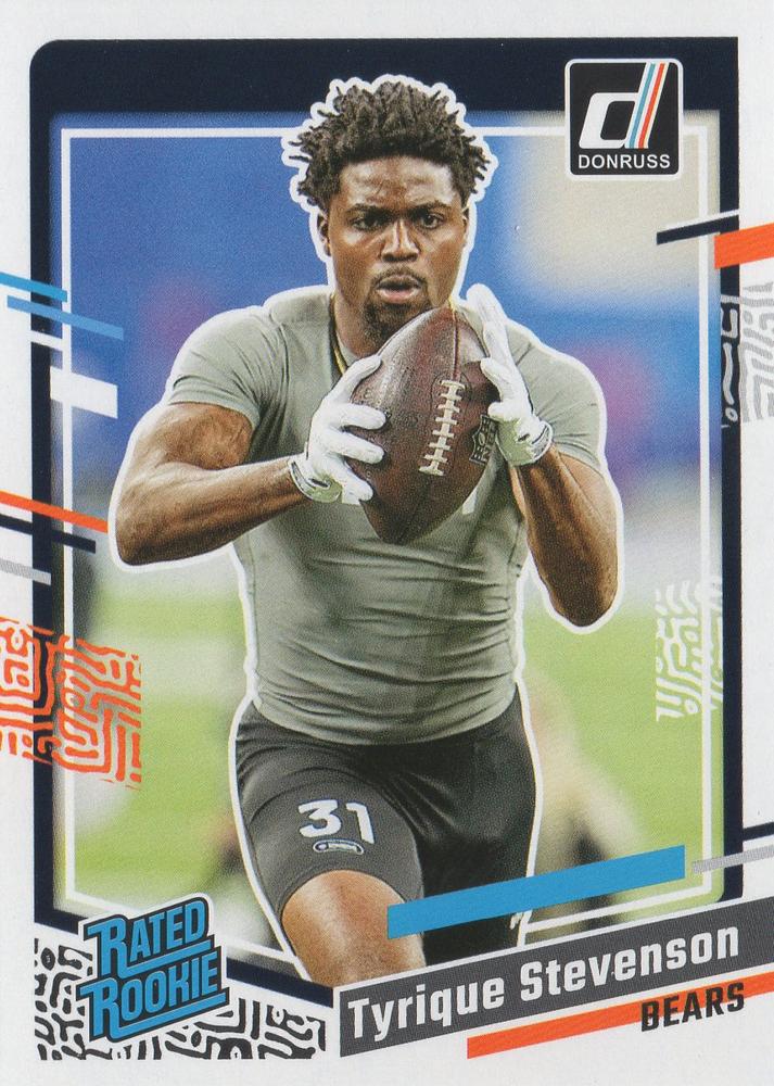 #316 Tyrique Stevenson - Chicago Bears - 2023 Donruss Football