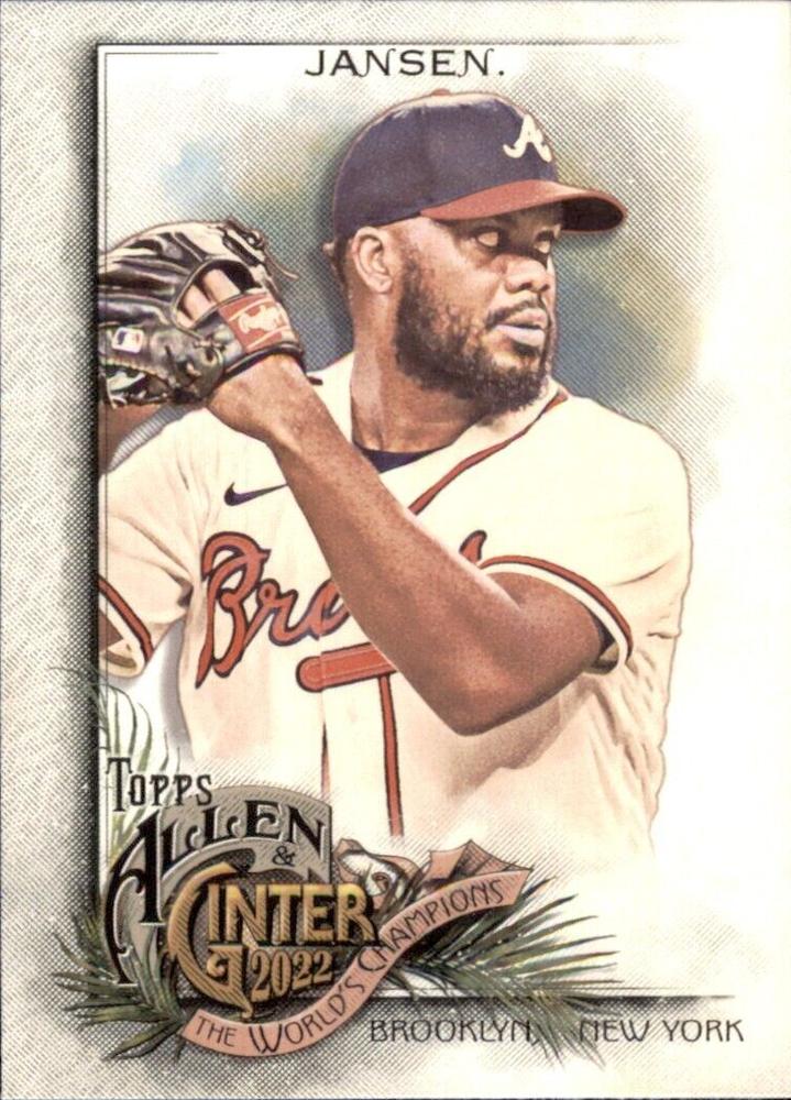 #316 Kenley Jansen - Atlanta Braves - 2022 Topps Allen & Ginter Baseball
