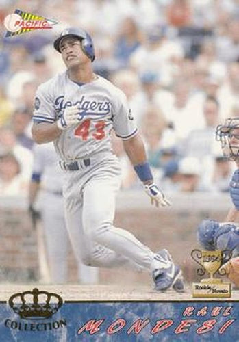 #316 Raul Mondesi - Los Angeles Dodgers - 1994 Pacific Baseball