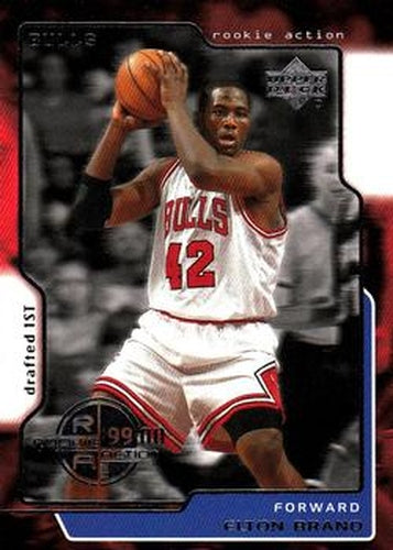 #316 Elton Brand - Chicago Bulls - 1999-00 Upper Deck Basketball