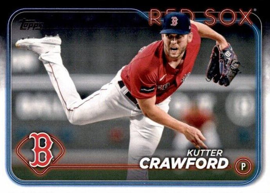 #316 Kutter Crawford - Boston Red Sox - 2024 Topps Baseball