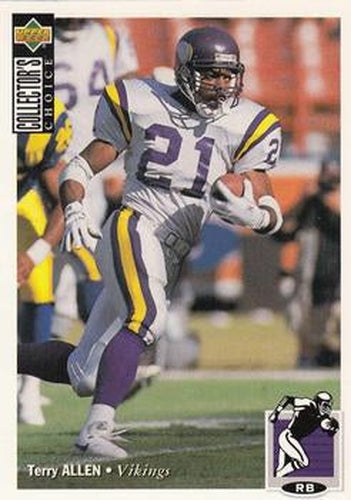 #316 Terry Allen - Minnesota Vikings - 1994 Collector's Choice Football