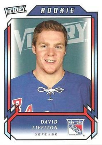 #316 David Liffiton - New York Rangers - 2006-07 Upper Deck Victory Update Hockey