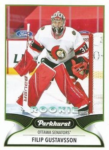 #316 Filip Gustavsson - Ottawa Senators - 2021-22 Parkhurst Hockey