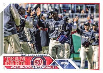 #316 Washington Nationals - Washington Nationals - 2023 Topps Baseball