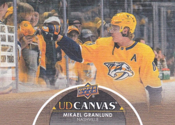 #C316 Mikael Granlund - Nashville Predators - 2021-22 Upper Deck - UD Canvas Hockey