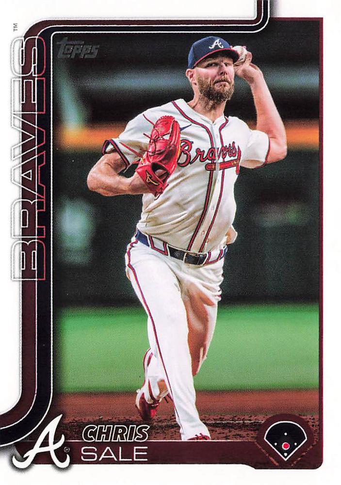 #316 Chris Sale - Atlanta Braves - 2025 Topps Baseball