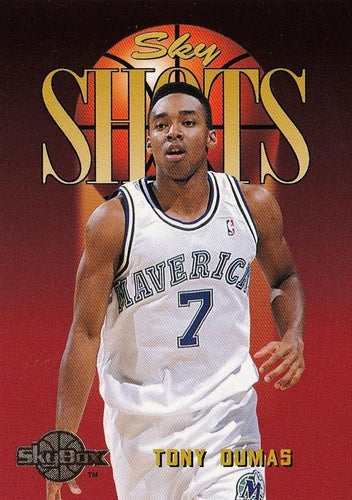 #316 Tony Dumas - Dallas Mavericks - 1994-95 SkyBox Premium Basketball