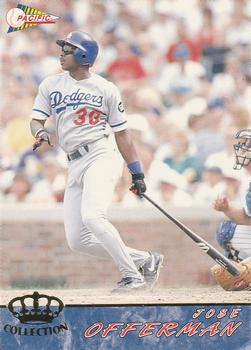 #317 Jose Offerman - Los Angeles Dodgers - 1994 Pacific Baseball
