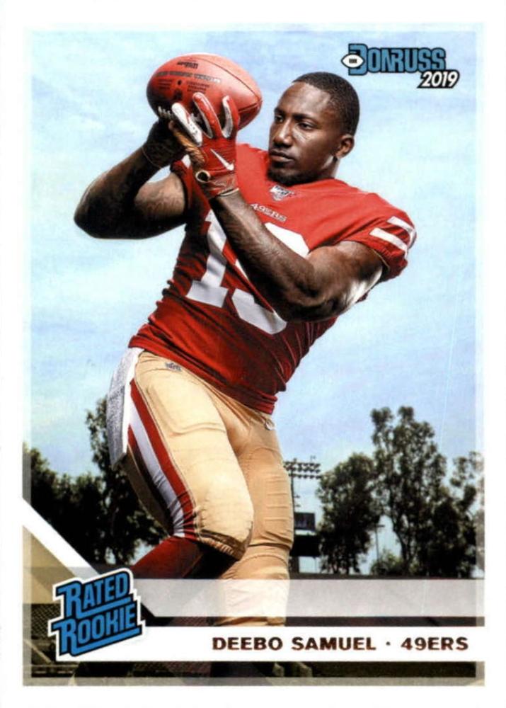 #317 Deebo Samuel - San Francisco 49ers - 2019 Donruss Football