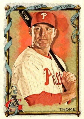 #317 Jim Thome - Philadelphia Phillies - 2023 Topps Allen & Ginter Baseball