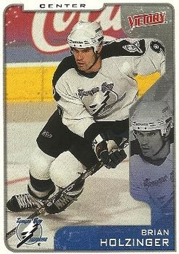 #317 Brian Holzinger - Tampa Bay Lightning - 2001-02 Upper Deck Victory Hockey