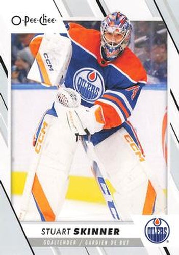 #317 Stuart Skinner - Edmonton Oilers - 2023-24 O-Pee-Chee Hockey