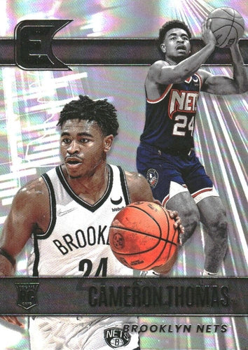 #317 Cameron Thomas - Brooklyn Nets - 2021-22 Panini Chronicles Basketball