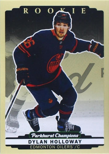 #317 Dylan Holloway - Edmonton Oilers - 2022-23 Parkhurst Champions Hockey