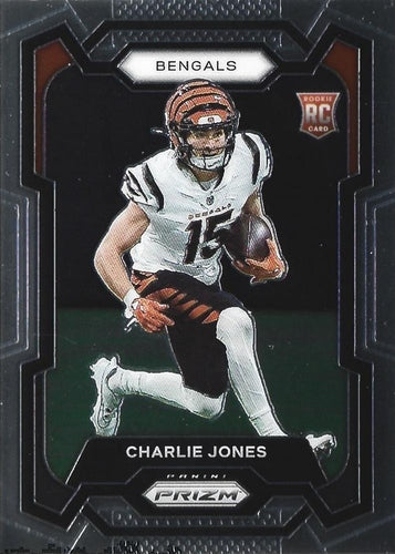 #317 Charlie Jones - Cincinnati Bengals - 2023 Panini Prizm Football