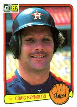#317 Craig Reynolds - Houston Astros - 1983 Donruss Baseball