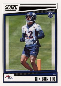 #317 Nik Bonitto - Denver Broncos - 2022 Score Football