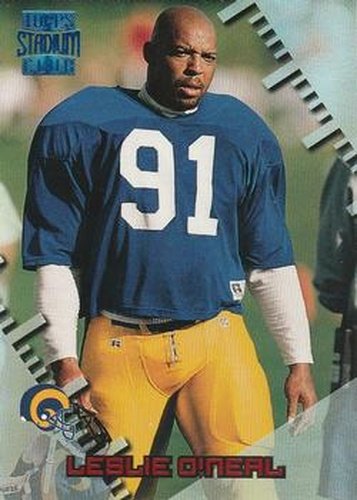 #317 Leslie O'Neal - St. Louis Rams - 1996 Stadium Club Football