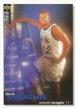 #317 David Vaughn - Orlando Magic - 1995-96 Collector's Choice Basketball
