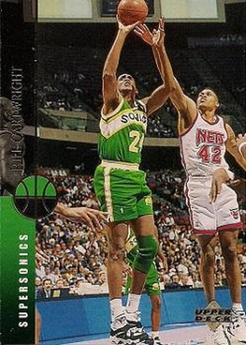 #317 Bill Cartwright - Seattle SuperSonics - 1994-95 Upper Deck Basketball