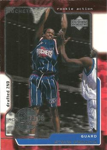 #317 Steve Francis - Houston Rockets - 1999-00 Upper Deck Basketball