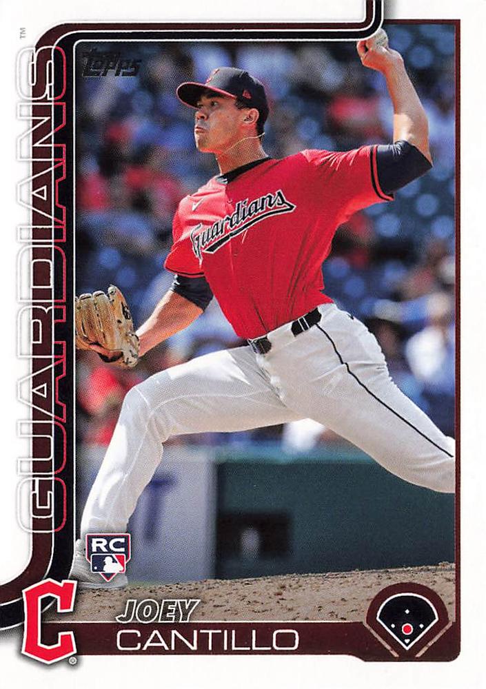 #318 Joey Cantillo - Cleveland Guardians - 2025 Topps Baseball