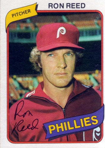 #318 Ron Reed - Philadelphia Phillies - 1980 O-Pee-Chee Baseball