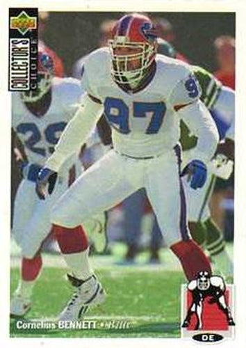 #318 Cornelius Bennett - Buffalo Bills - 1994 Collector's Choice Football