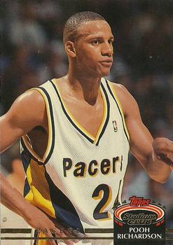 #318 Pooh Richardson - Indiana Pacers - 1992-93 Stadium Club Basketball