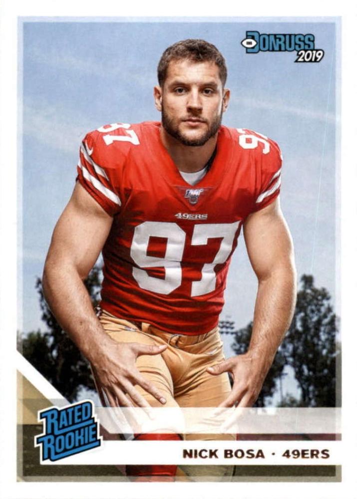 #318 Nick Bosa - San Francisco 49ers - 2019 Donruss Football