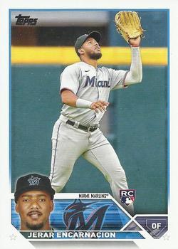 #318 Jerar Encarnacion - Miami Marlins - 2023 Topps Baseball