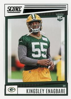 #318 Kingsley Enagbare - Green Bay Packers - 2022 Score Football