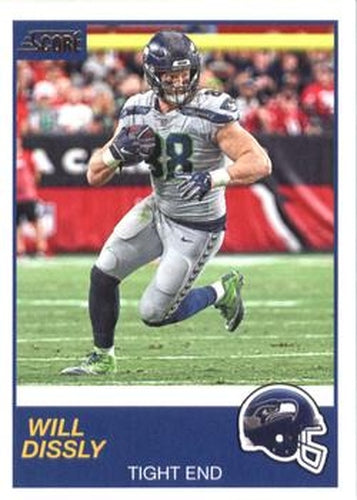 #318 Will Dissly - Seattle Seahawks - 2019 Score Football