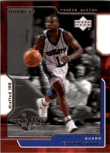 #318 Baron Davis - Charlotte Hornets - 1999-00 Upper Deck Basketball