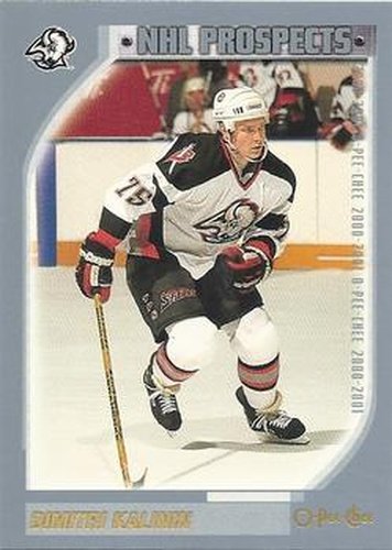 #318 Dimitri Kalinin - Buffalo Sabres - 2000-01 O-Pee-Chee Hockey