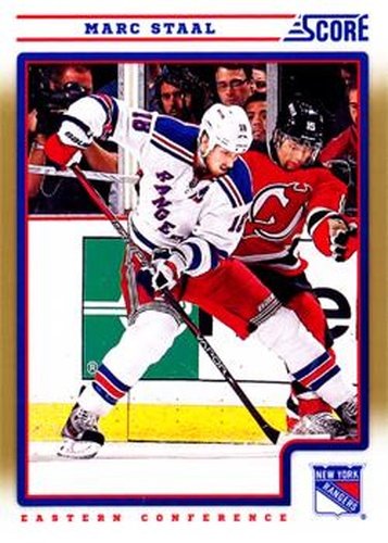 #318 Marc Staal - New York Rangers - 2012-13 Score - Gold Rush Hockey
