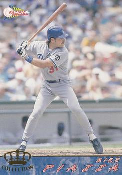 #318 Mike Piazza - Los Angeles Dodgers - 1994 Pacific Baseball