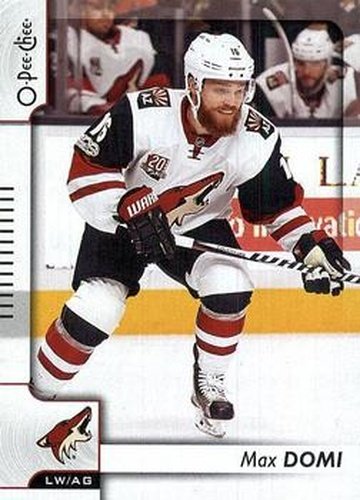 #318 Max Domi - Arizona Coyotes - 2017-18 O-Pee-Chee Hockey