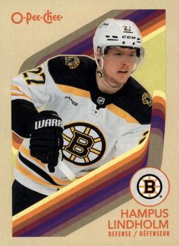 #318 Hampus Lindholm - Boston Bruins - 2023-24 O-Pee-Chee - Retro Hockey
